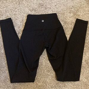Lululemon Black Leggings LIKE NEW size 2